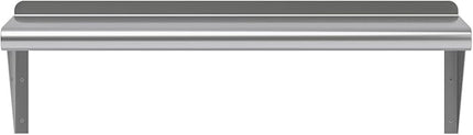 AmGood 30" Long X 10" Deep Stainless Steel Wall Shelf | NSF Certified | Appliance & Equipment Metal Shelving | Kitchen, Restaurant, Garage, Laundry, Utility Room
