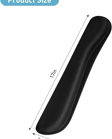Yolanda Keyboard Wrist Rest Memory Foam, Easy Typing Pain Relief, Keyboard Mouse Pad Set for Computer, Laptop, Home & Office