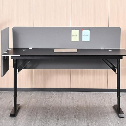 Acoustic Desk Divider Panel, Soundproof Privacy Partition for Office Cubicles, Noise Reduction Divider, Workspace, Home Solutions