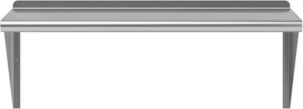 AmGood 36" Long X 18" Deep Stainless Steel Wall Shelf | NSF Certified | Appliance & Equipment Metal Shelving | Kitchen, Restaurant, Garage, Laundry, Utility Room