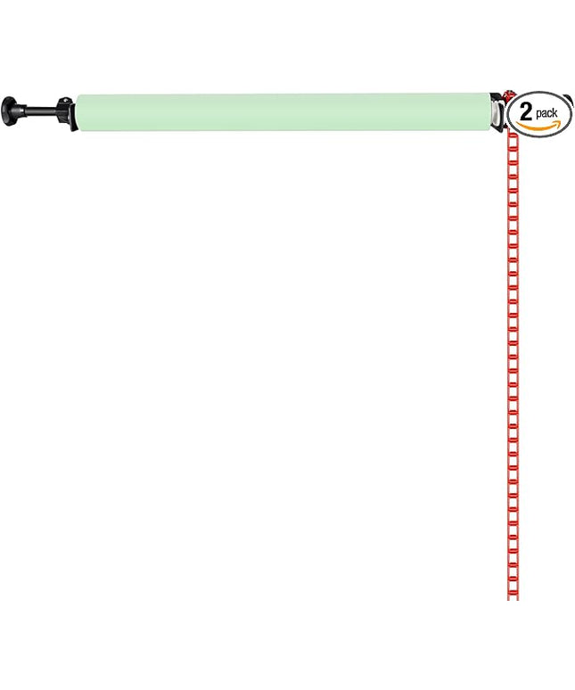NEEWER Photography Single Roller Wall Mounting Manual Background Support System with 2 x Single Hook, 2 x Expand Bar, 1 x Chain, Load Capacity: 22lb/10kg