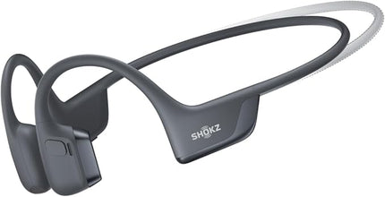 SHOKZ New OpenRun Pro 2 Mini -Open-Ear, Bone Conduction Sport Headphones -with Reflective Strip -Sweat Resistant, Workout Headphones -Secure, Wireless, Comfortable Fit-Deep Bass and Smart Mic App