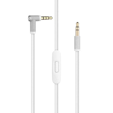 EARLA TEC Replacement Audio Cable Cord Wire,with in line Microphone and Control Compatible for Beats by Dr Dre Headphones Solo Studio Pro Detox Mixr Executive Pill etc (White)