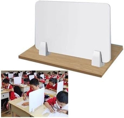 Desk Privacy Divider,Acoustic Freestanding Noise Reducing Panel, for Table Sound Proof Dividers Classroom Desktop Office