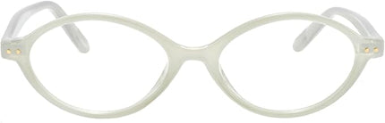 TIJN Olisa Blue Light Blocking Glasses for Women Men,Oval Glasses Frame Bluelight Glasses for Gaming/Computer/Screen