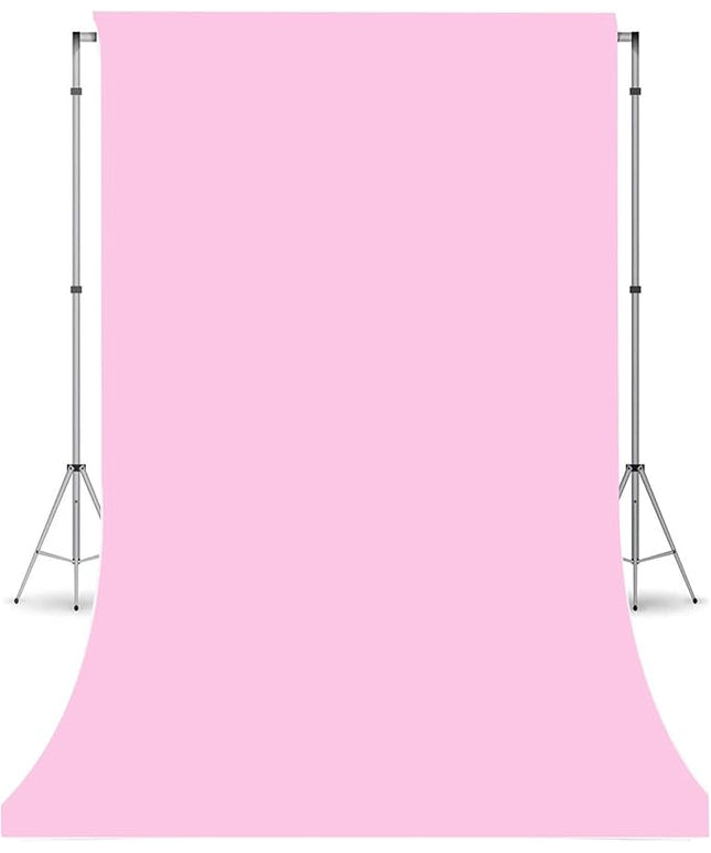 Pink Photo Backdrop for Photoshoot, Pink Photography Backdrop for Portraits, Fabric Background for Product Photography and Video Creation 3FTx5FT