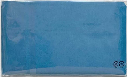 Mino Washi Japanese Toraditional Kaishi Paper 30 Sheets of Plain kaishi Paper in Japanese Colorful Yuzen Paper Poach with Sweet Pick [Blue], 5.7 x 6.9 inches(145 x 175 mm)