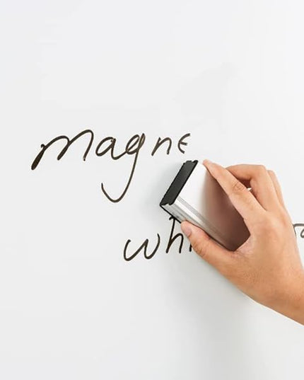 Lockable Magnetic Whiteboard Enclosed Bulletin Board – 36x24 Inch Aluminum Frame Notice Board with Acrylic Door Wall-Mounted Dry Erase Display for Home, Office, School & Lobby