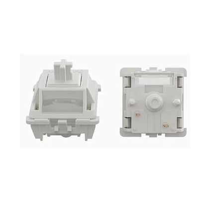 Linear Mechanical Keyboard Switches，Gateron Smoothie 40gf Switche，5 Pins Stem Pre Lubed Key Switche Compatible with MX Keycaps for Gaming Keyboard (90x Switches)