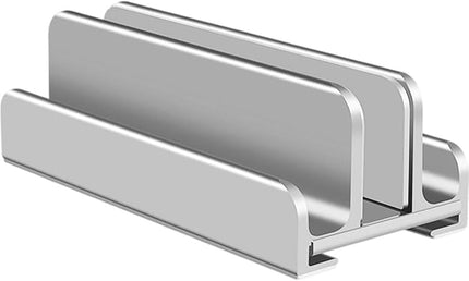 Vertical Laptop Stand Desktop Dock Holder Metal Desktop Stand for Computer, Tablet Aluminum Anti Slide Phone Desktop Holder