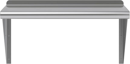 AmGood 24" Long X 14" Deep Stainless Steel Wall Shelf | NSF Certified | Appliance & Equipment Metal Shelving | Kitchen, Restaurant, Garage, Laundry, Utility Room