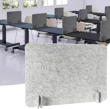 Acoustic Desk Privacy Panel - Reduce Visual Distractions for Office & Home Workspaces, Improve Focus & Productivity, Sound-Absorbing Divider, Stylish & Functional