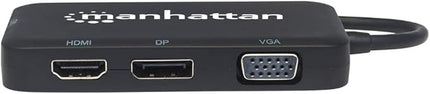 Manhattan USB-C 4-in-1 Audio/Video Converter (152600)