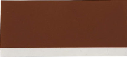 Brady Authentic (M21-375-595-BR) All-Weather Vinyl Label for Indoor/Outdoor ID, Lab and Equipment Labeling, White on Brown- ForM210, M210-LAB, M211, BMP21-PLUS and BMP21-LAB Printers, .375" W, 21' L