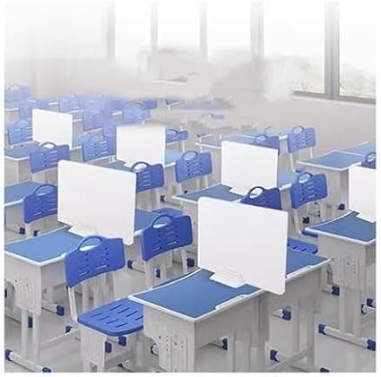 Desk Privacy Divider,Acoustic Freestanding Noise Reducing Panel, for Table Sound Proof Dividers Classroom Desktop Office