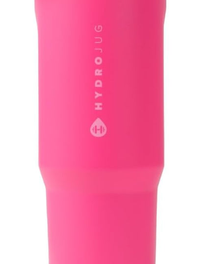 HydroJug Sport - Stainless Steel Tumbler with Straw, Vacuum Insulated, 32oz Leakproof Water Bottle, Ergonomic Design, Reusable, Dishwasher Safe, Rubber Base, Durable for Gym or Outdoors, Orchid