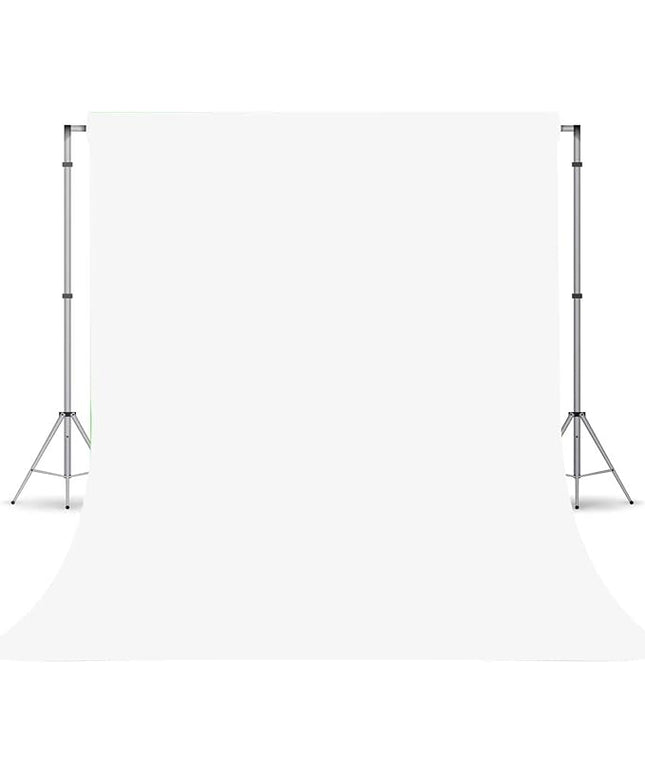 White Photography Backdrop for Photoshoot, Photo Backdrop Curtain, Perfect White Backdrops for Party Portrait Photoshoots Video Studio 5FTx7FT