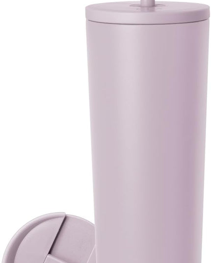 Simple Modern Insulated Tumbler with Lid and Straw | Iced Coffee Cup Reusable Stainless Steel Water Bottle Travel Mug | Gifts for Women Men Her Him | Classic Collection | 28oz | Lavender Mist