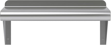 AmGood 16" Long X 8" Deep Stainless Steel Wall Shelf | NSF Certified | Appliance & Equipment Metal Shelving | Kitchen, Restaurant, Garage, Laundry, Utility Room