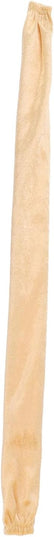 Chain Cover Wire Flannelette Cloth, Cable Cover Chain Sleeve with Zipper, 60cm Length 5cm Width Fabric Cover for Chandelier Chain Protection, Isolate Water and Dust for L (Beige)