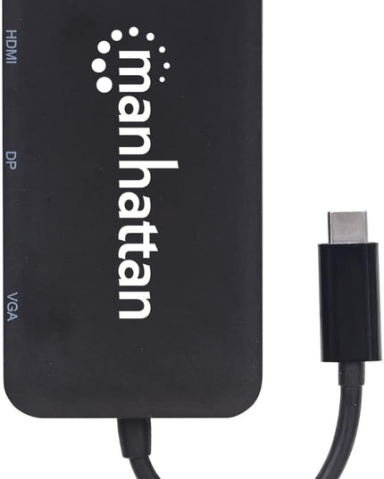 Manhattan USB-C 4-in-1 Audio/Video Converter (152600)
