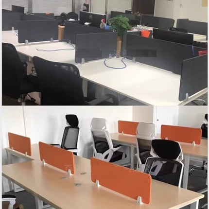 Desk Acoustic Panel Divider, Noise Reduction for Home, Office & Classroom, Visual Distraction Shield, 50 x 60 cm, Soundproofing Solution Enhanced Focus