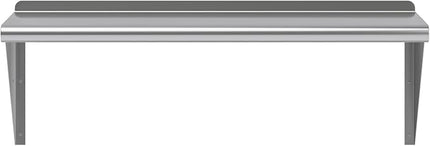 AmGood 36" Long X 14" Deep Stainless Steel Wall Shelf | NSF Certified | Appliance & Equipment Metal Shelving | Kitchen, Restaurant, Garage, Laundry, Utility Room