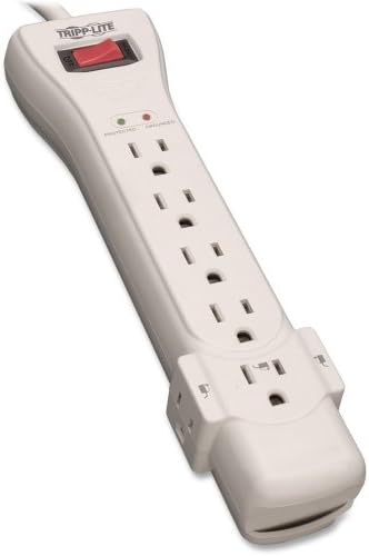 Tripp Lite Protect It! 7-Outlets Surge Suppressor - 7 x NEMA 5-15R - 1.80 kVA - 2160 J - 120 V AC Input - 120 V AC Output