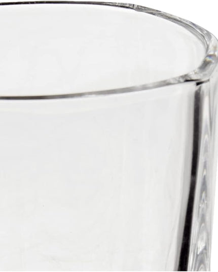 True Square Shot Glasses, Reusable Shot glasses, Perfect For Whiskey, Vodka, And Tequila, Party Shot Cups, Set Of 4, 1.5 oz.