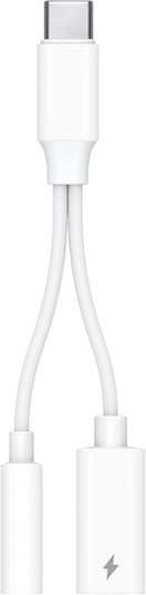 USB-C to 3.5mm Audio Aux Adapter - 384kHz Hi-Fi Stereo & 60W Fast Charging Dongle - Type C to Headphone Jack Cord for iPhone 16 15 Samsung Galaxy S25 S24 S23 S22 Plus Pro Max Ultra Pixel iPad
