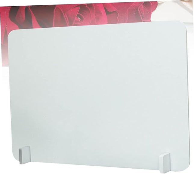 Office Desk Removable Desk Divider Sound Proof Dividers Table Deskpad Desk Dividers Teacher Desk Privacy Panel Partition Room Dividers Board Partition Frosted Student White Screen