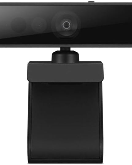 Lenovo HD 1080p Webcam (510 FHD)- Black w/ 4X Digital Zoom, 95° Wide Angle, 360° Rotation Pan & Tilt, Dual Microphones & Windows Hello
