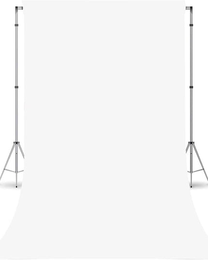 White Photography Backdrop for Photoshoot, Photo Backdrop Curtain, Perfect White Backdrops for Party Portrait Photoshoots Video Studio 3FTx5FT