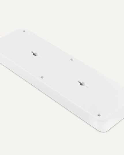 Amazon Basics 12-Outlet Surge Protector Power Strip, 4000 Joules, 8ft Extension Cord, Rectangle, for Home, Office, Gaming Room, White