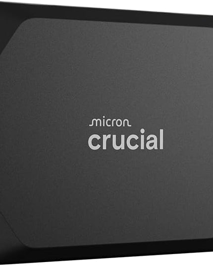 Crucial X10 Pro 4TB Portable SSD, Up to 2100MB/s Read, 2000MB/s Write, 3.2 USB-C, External Solid State Drive, Durable Storage for PC & Mac, for Professional Creators, Black - ‎CT4000X10PROSSD902