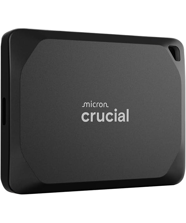 Crucial X10 Pro 2TB Portable SSD, Up to 2100MB/s Read, 2000MB/s Write, USB 3.2 USB-C, External Solid State Drive, Durable Storage for PC & Mac, for Professional Creators, Black - ‎CT2000X10PROSSD902