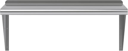 AmGood 30" Long X 14" Deep Stainless Steel Wall Shelf | NSF Certified | Appliance & Equipment Metal Shelving | Kitchen, Restaurant, Garage, Laundry, Utility Room