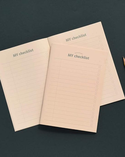 Monolike A5 My Assistant Notebook 6 SET - B Type, Monthly Plan, Weekly Plan, Daily Plan, Check List, Memo, Record