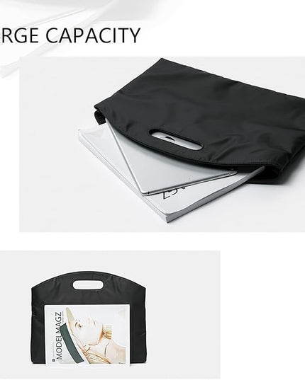 Official Document Computer Bag Stylishly Sleek with Multiple Compartments and Easy to Carry Design