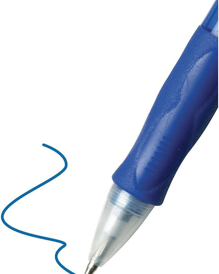 BIC Velocity Retractable Ballpoint Pens, Medium Point (1.0 mm), Blue Ink Pens, 36-Count Pack