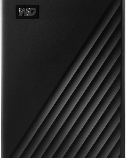 WD 2TB My Passport, Portable External Hard Drive, Black, backup software with defense against ransomware, and password protection, USB 3.1/USB 3.0 compatible - WDBYVG0020BBK-WESN