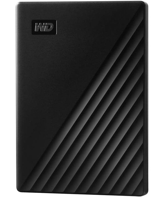 WD 2TB My Passport, Portable External Hard Drive, Black, backup software with defense against ransomware, and password protection, USB 3.1/USB 3.0 compatible - WDBYVG0020BBK-WESN