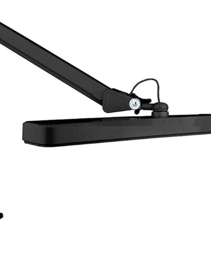Neatfi XL 2,500 Lumens LED Task Lamp, 22 Inches Wide, 30W, 162 Pcs SMD LED, Eye-Caring, Desk Light with Clamp for Home, Office, and Study Room (Non-CCT, Black)