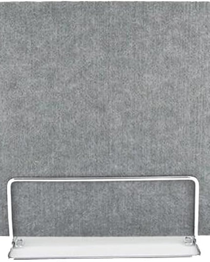 Soundproof Desk Partition,Acoustic Desk Privacy Divider 2 Pack Purple 30X100Cm Freestanding Noise Reducing Panel for Table Standing Soundproof Desktop Office and Classroom Pri,Grey,30X90Cm