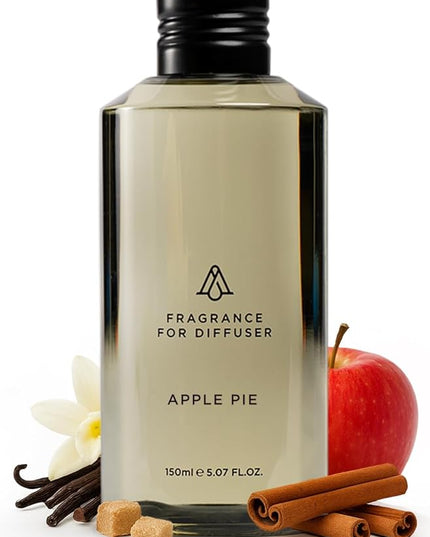 AromaPlan Hotel Scent Diffuser Oil Apple Pie 5 Fl Oz (148ml) Fall Collection– Luxury Hotel & Home Fragrance Oil - Non Toxic - Made in USA - Bigger Bottle, Bolder Aroma & Longer Lasting