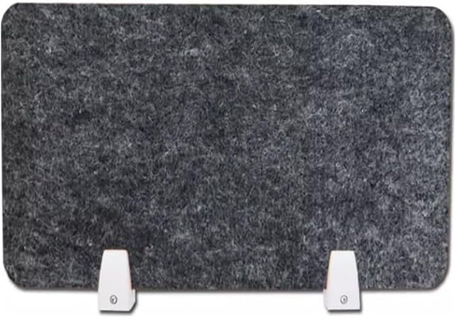 Black Desk - Soundproof Divider Clip, Vertical Partition for Classroom & Library, 40x30cm Enhance Focus Productivity