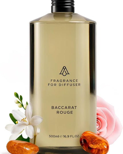 AromaPlan Hotel Scents Inspired by Baccarat Rouge 16 Fl Oz (473ml), Home Luxury Aroma & Hotel Diffuser Oil for Aromatherapy- USA Made, Bigger Bottle, Bolder Aroma & Longer Lasting