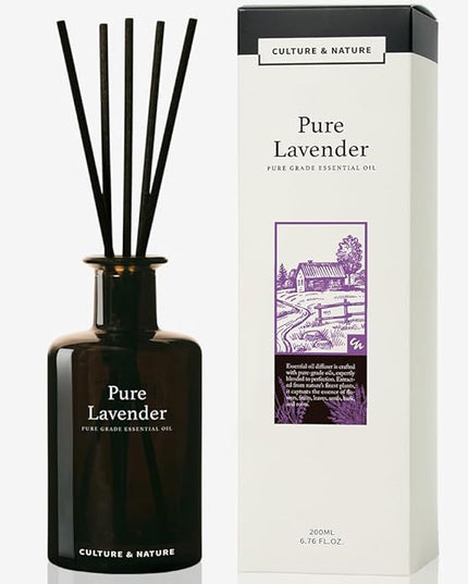 CULTURE & NATURE Pure Grade Essential Oil Diffuser (Pure Lavender)