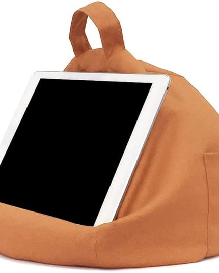 Book Pillow for Reading in Bed, Bed Tablet Holder, Portable Bean Bag Holder, for Bedtime Adventures, Portable Travel Cushion, for Standing Computers, Books, Tablets