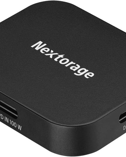 Nextorage PD & DP USB-C Adapter Compatible with Smartphones, Tablets, Laptop, Desktop PC, and More. USB C Hub Power Delivery 100W Pass-Through Charging USB Type-C DisplayPort NX-PDPA1